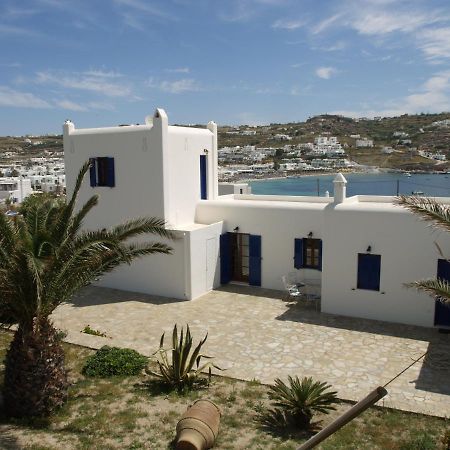 Ornos Seaside Blue Villas Bagian luar foto