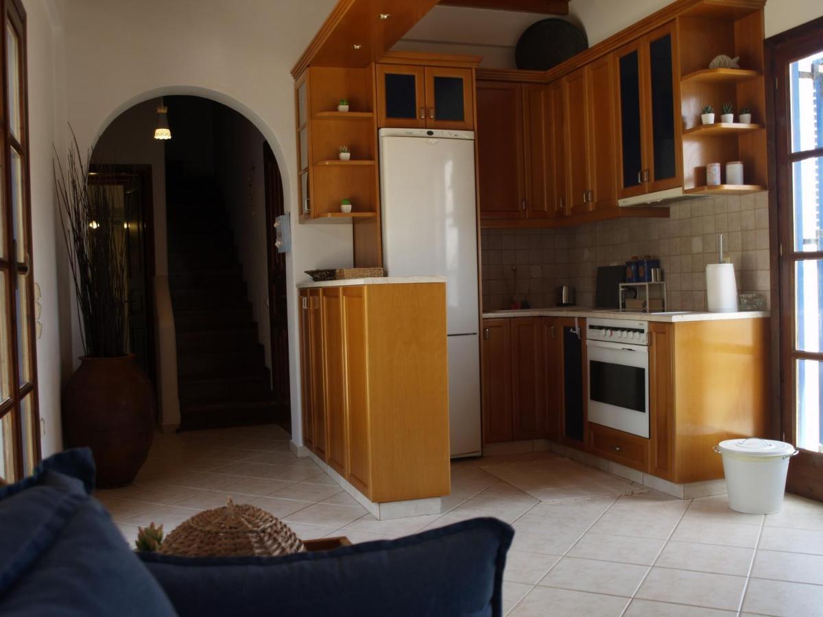 Ornos Seaside Blue Villas Bagian luar foto