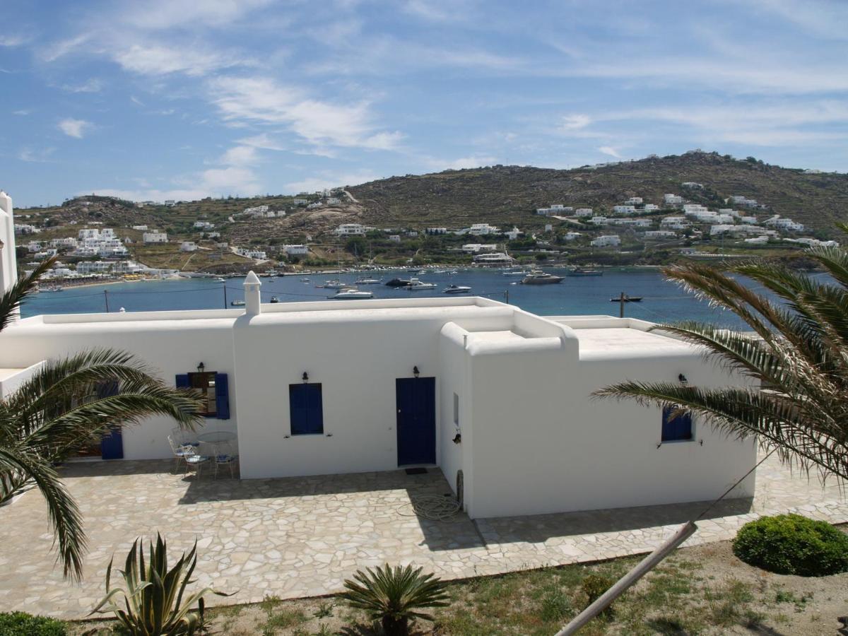 Ornos Seaside Blue Villas Bagian luar foto