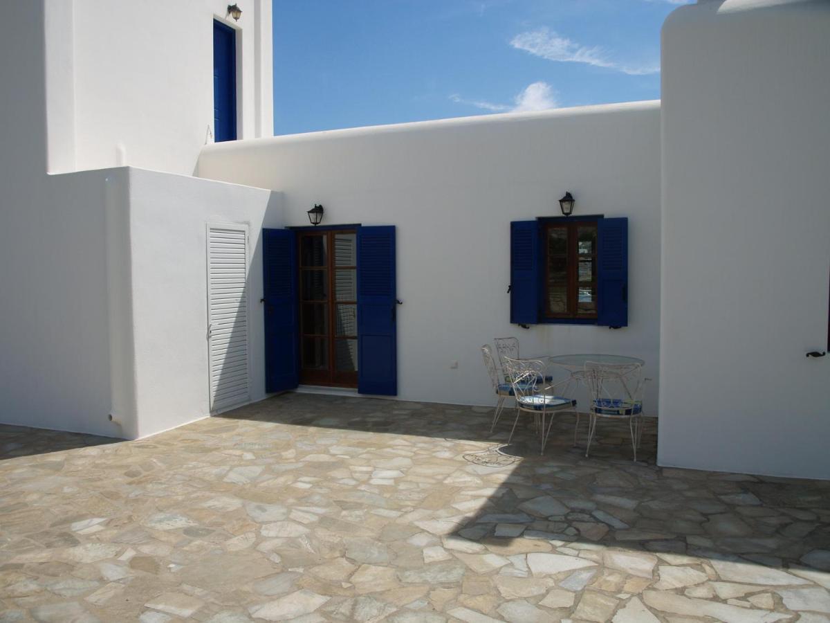 Ornos Seaside Blue Villas Bagian luar foto