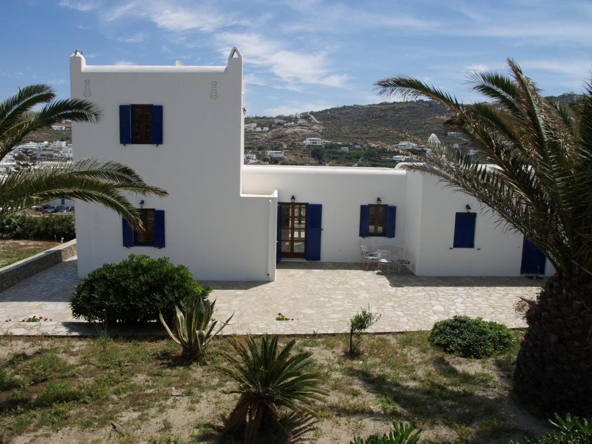 Ornos Seaside Blue Villas Bagian luar foto