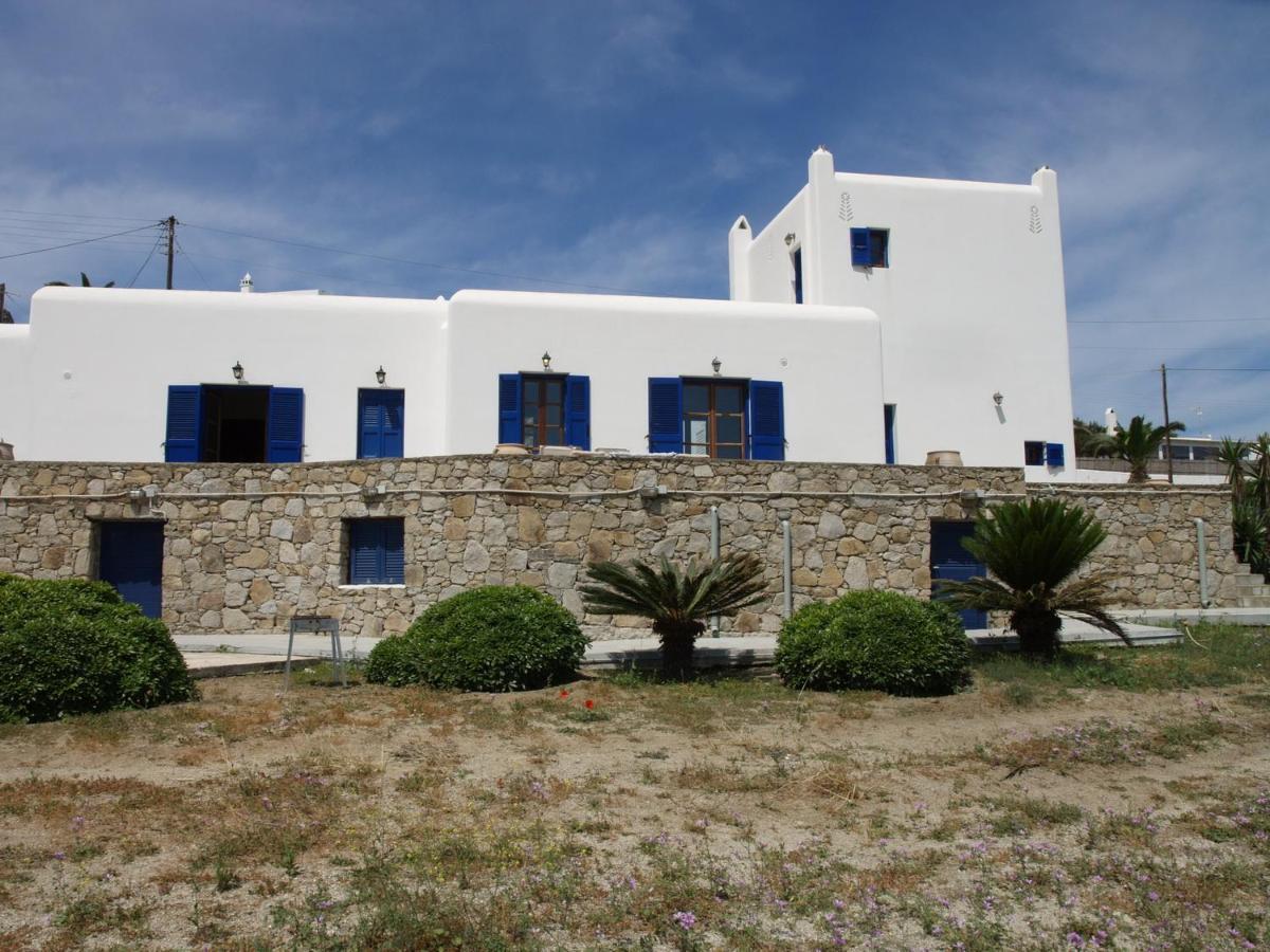 Ornos Seaside Blue Villas Bagian luar foto