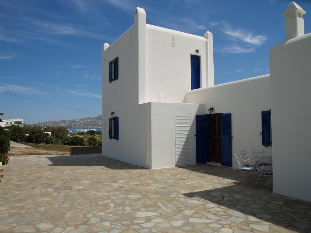 Ornos Seaside Blue Villas Bagian luar foto
