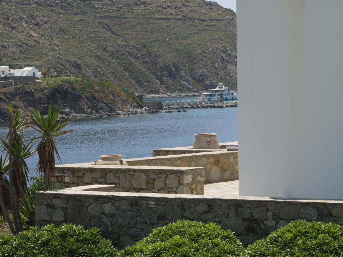 Ornos Seaside Blue Villas Bagian luar foto