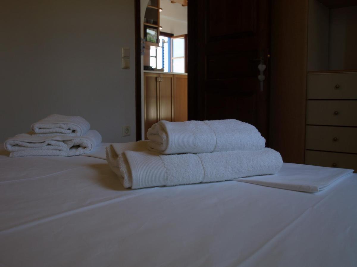 Ornos Seaside Blue Villas Bagian luar foto