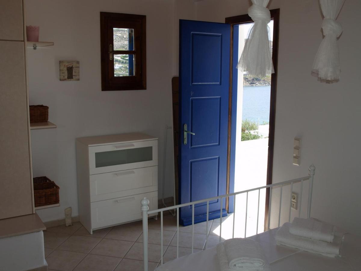 Ornos Seaside Blue Villas Bagian luar foto