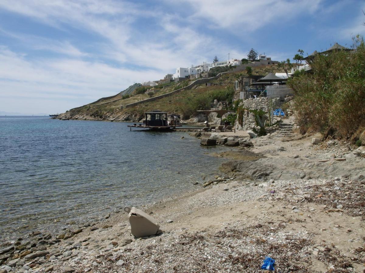 Ornos Seaside Blue Villas Bagian luar foto