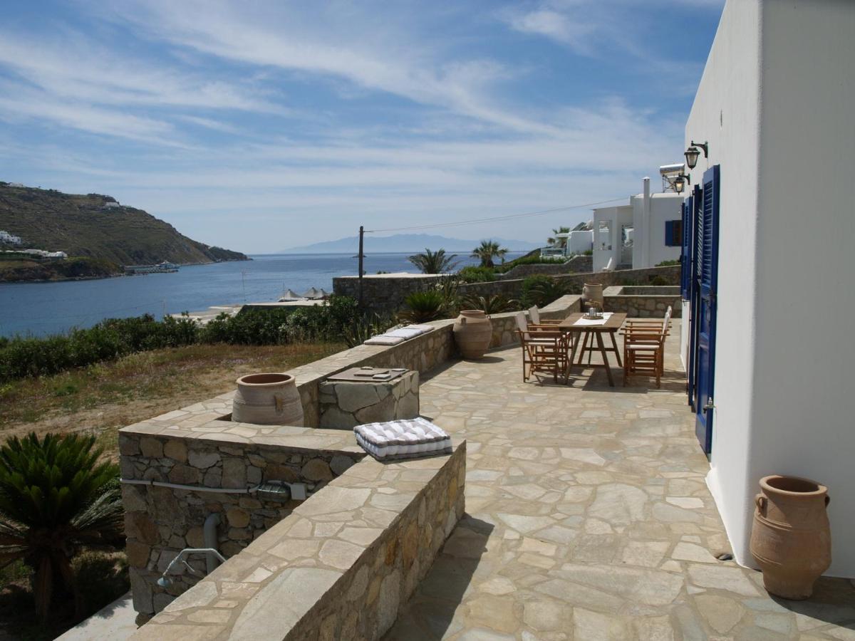 Ornos Seaside Blue Villas Bagian luar foto