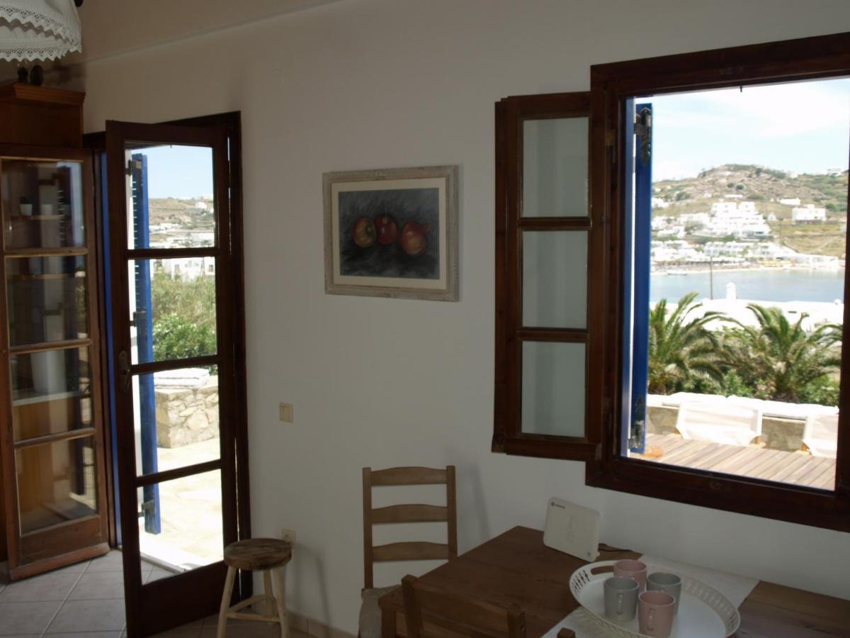 Ornos Seaside Blue Villas Bagian luar foto