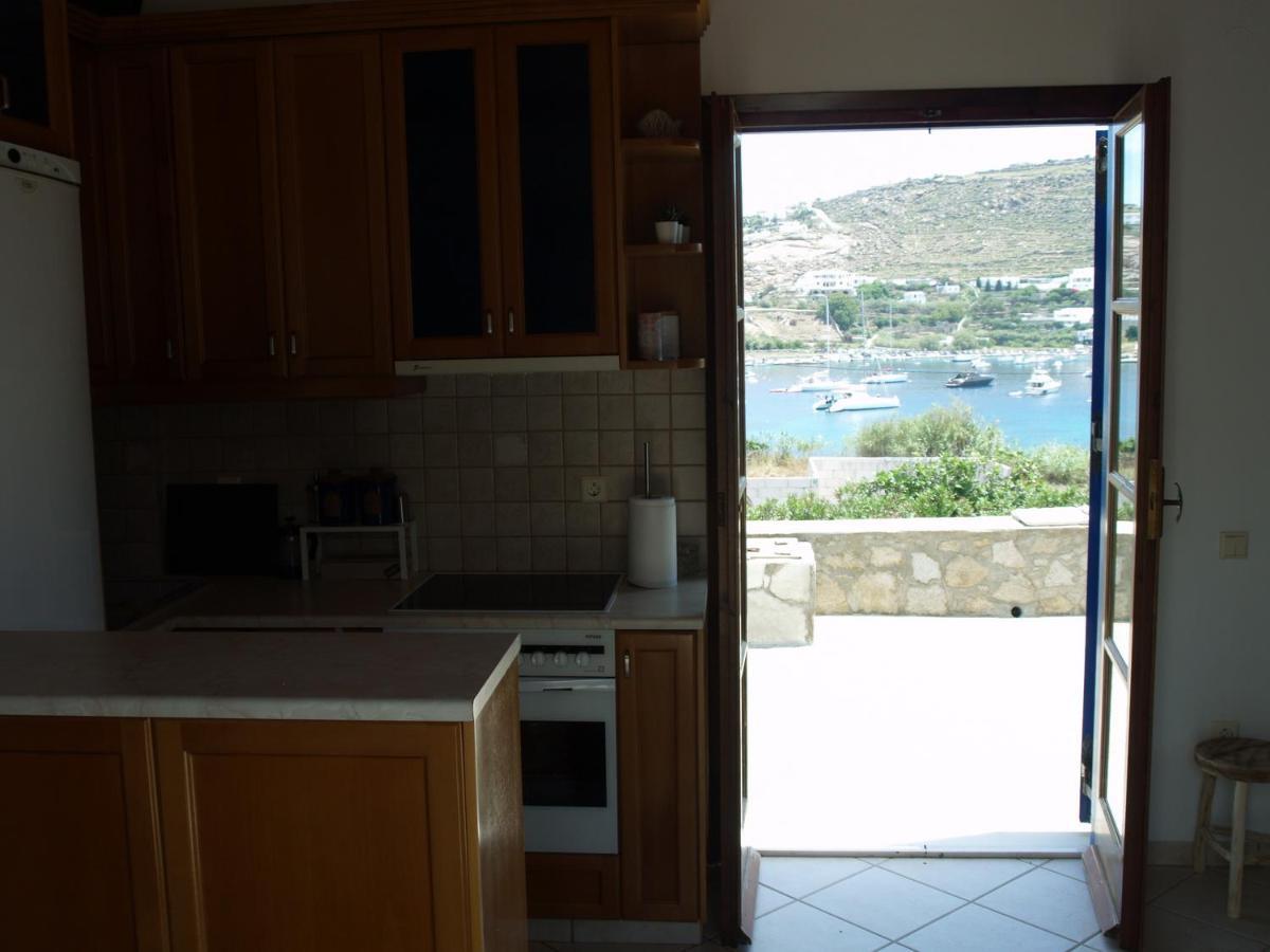 Ornos Seaside Blue Villas Bagian luar foto